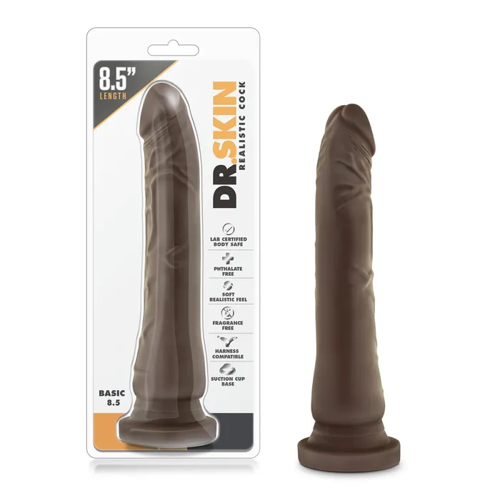 Blush Novelties Dr Skin Basic 85 Chocolate Female Sex Toys