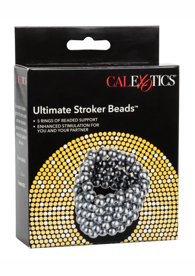 Male Sex Toys Ultimate Stroker Beads Cock Ring Rings