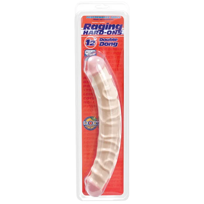Raging Hard Ons 12 inch Double Dong Doc Johnson Dildos