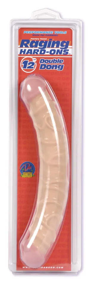 Raging Hard Ons 12 inch Double Dong Doc Johnson Dildos