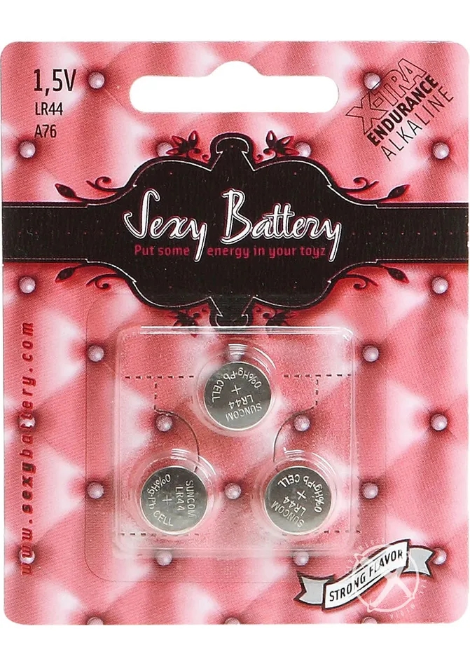 Sexy Battery Xtra Endurance Alkaline Batteries Lr44 A76 15v Sexy Battery Vibrators
