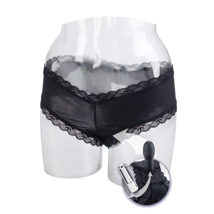 Vibrators California Exotic Love Rider Self Pleasurizer Black