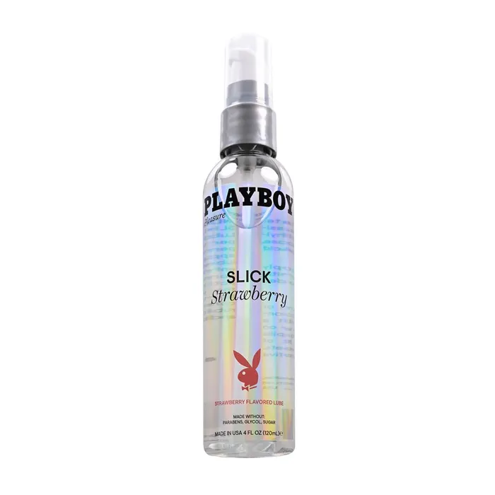 Vibrators Playboy Pleasure Playboy Pleasure SLICK STRAWBERRY 120 ml Vibrators Playboy Pleasure Playboy Pleasure SLICK STRAWBERRY 120 ml
