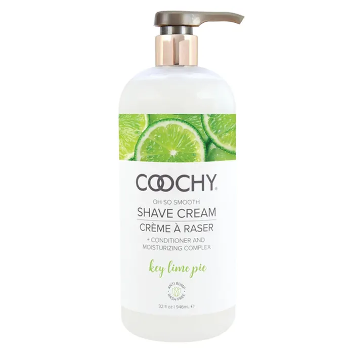 Classic Brands Coochy Shave Cream Key Lime Pie 32 Oz Vibrators