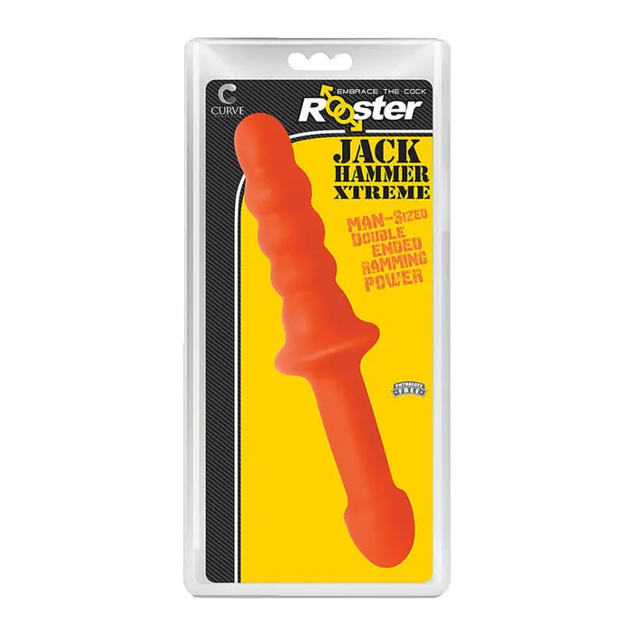 Male Sex Toys Curve Toys Rooster Jackhammer XL Orange