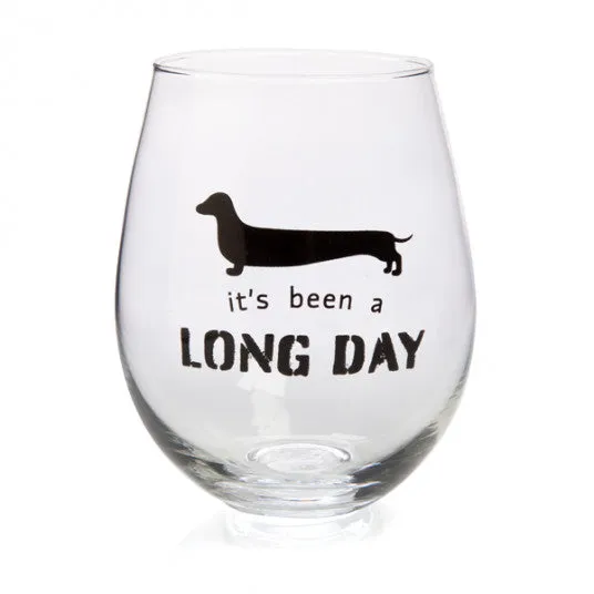 MDI Stemless wine glass DACHSHUND Dildos