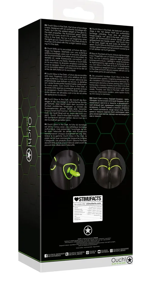 Bonded Leather Strapon With Silicone Dildo 57 Inch Glow in the Dark Shots Ouch Female Sex Toys Bonded Leather Strapon With Silicone Dildo 57 Inch Glow in the Dark Shots Ouch Female Sex Toys