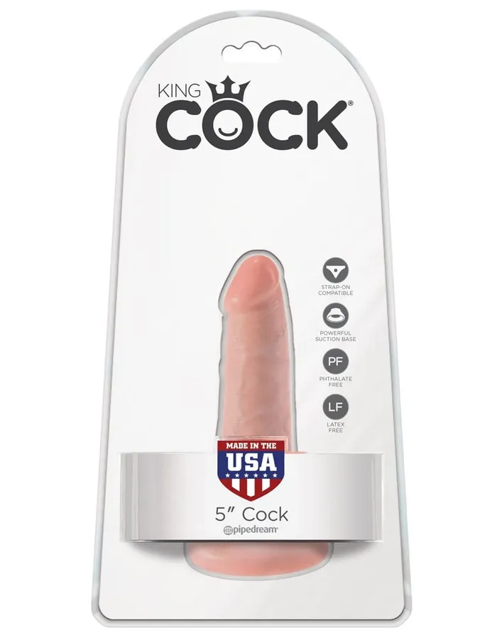 Dildos King Cock 5 Cock Light Pipedream