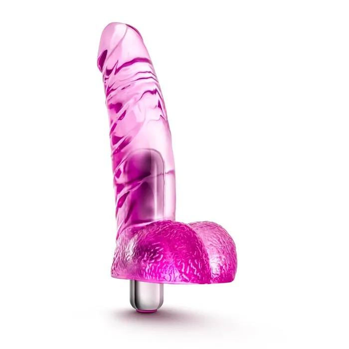 Naturally Yours Vibrating Ding Dong Pink Blush Novelties Dildos