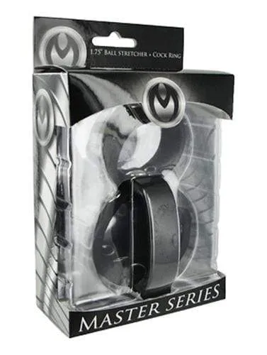 XR Brands Master Series Male Sex Toys Deluxe Neoprene Vault Ball Stretcher and Cock Ring XR Brands Master Series Male Sex Toys Deluxe Neoprene Vault Ball Stretcher and Cock Ring