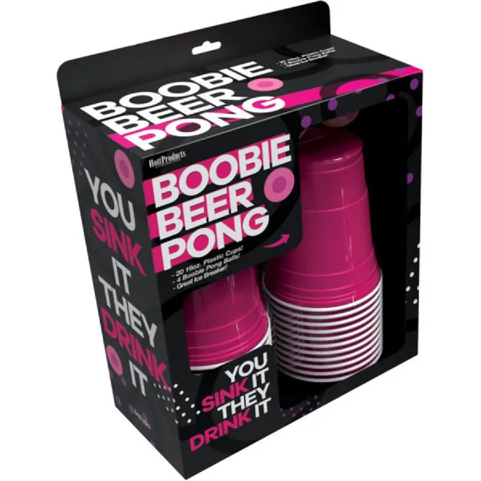 Hott Products Unlimited Vibrators Boobie Beer Pong