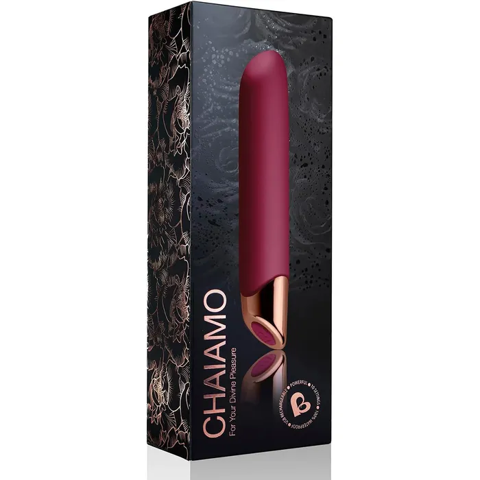 Rocks Off Chaiamo Burgundy Vibrators