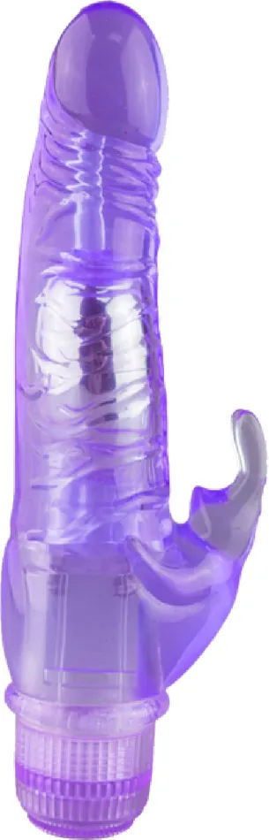 Vibrators Crystal Dildo Climbing Rabbit Vibe Purple Sex Toy Adult Pleasure LaViva