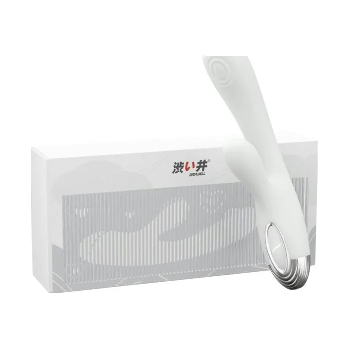 Vibrators Drywell Pada Rabbit and GSpot Pulsing Vibrator White
