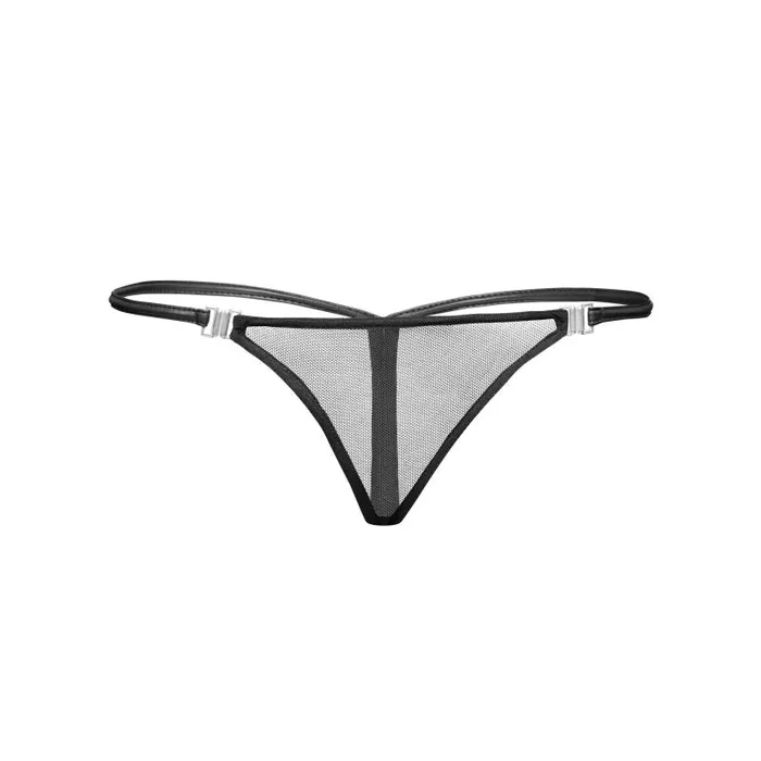 Vibrators Noir Inviting Tulle GString