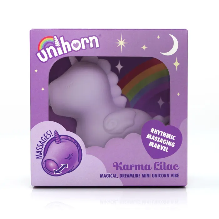 Creative Conceptions Female Sex Toys Unihorn Karma Lilac Lilac USB Rechargeable Flicking Stimulator Creative Conceptions Female Sex Toys Unihorn Karma Lilac Lilac USB Rechargeable Flicking Stimulator