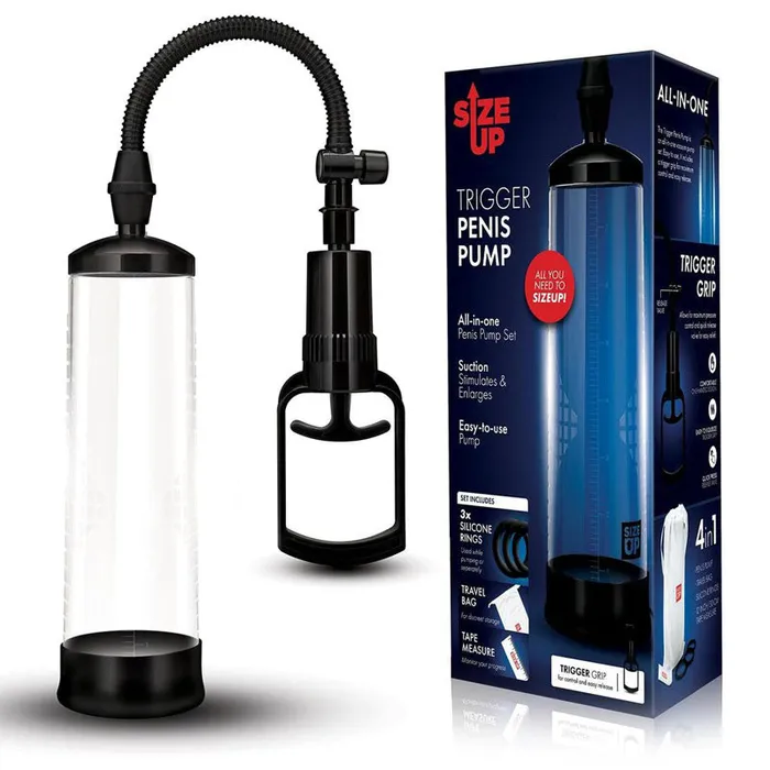 Size Up Trigger Penis Pump Penis Pump Xgen Products Male Sex Toys