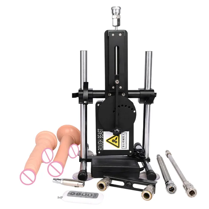soniker 360 Mute Automatic Sex Machine for Women Remote Control 70W Power Motor Love Machine with Dildo Attachment Female Sex Toys