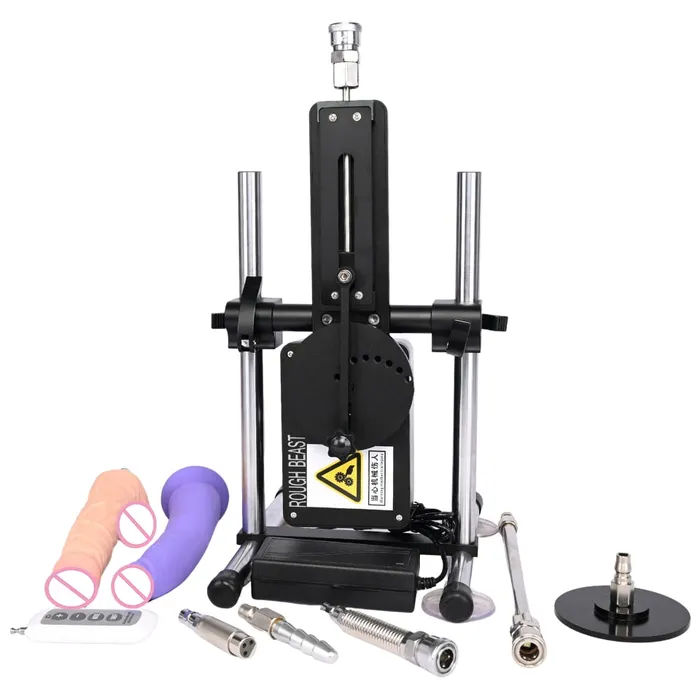soniker 360 Mute Automatic Sex Machine for Women Remote Control 70W Power Motor Love Machine with Dildo Attachment Female Sex Toys