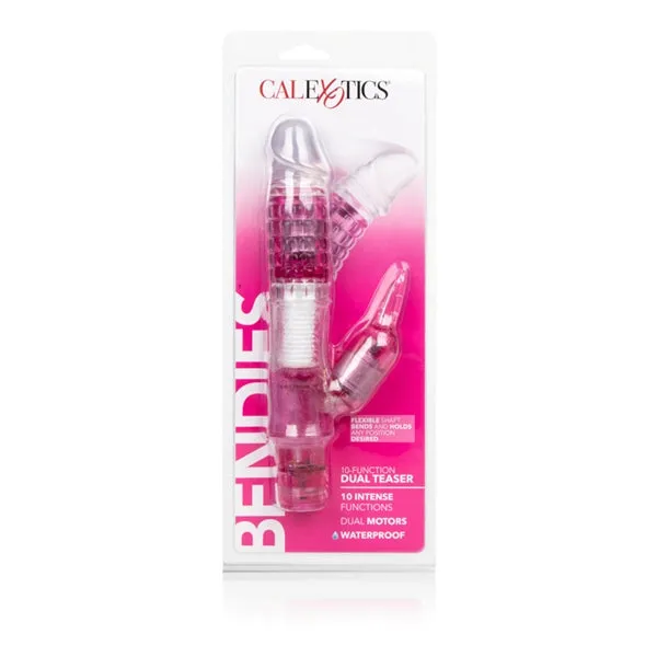 Bendies Dual Teaser 10 10 Function California Exotic Novelties Female Sex Toys