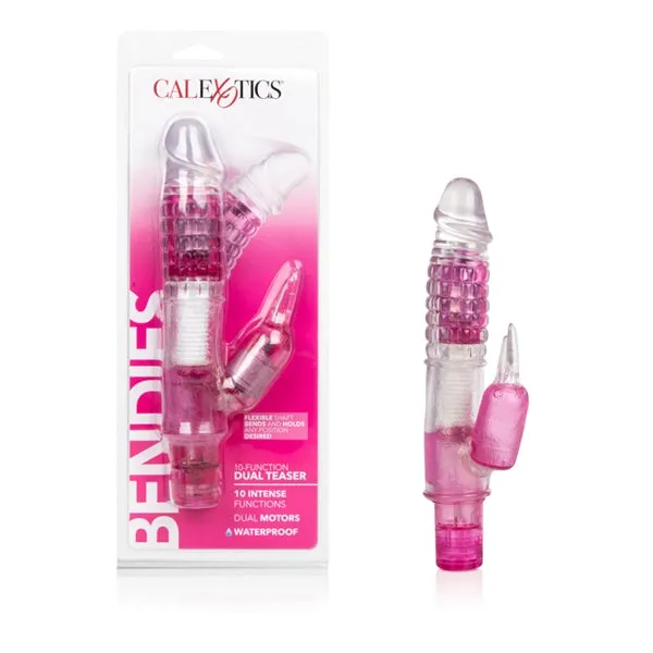 Bendies Dual Teaser 10 10 Function California Exotic Novelties Female Sex Toys