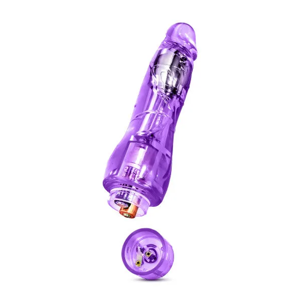 Blush Novelties Vibrators Naturally Yours Fantasy Vibrator Purple