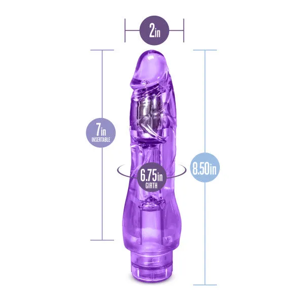 Blush Novelties Vibrators Naturally Yours Fantasy Vibrator Purple