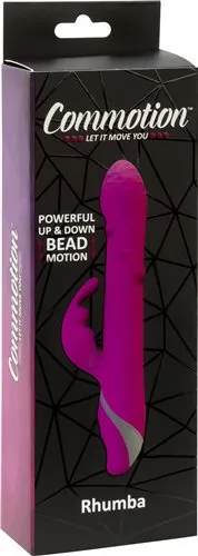 BMS Enterprises Vibrators Commotion Rhumba Raspberry
