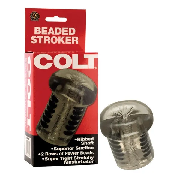 California Exotic Novelties Male Sex Toys Colt Beaded Stroker