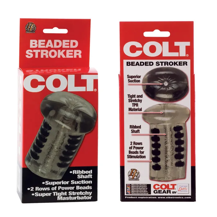 California Exotic Novelties Male Sex Toys Colt Beaded Stroker