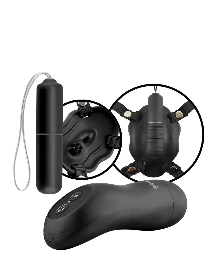 Couples Pipedream Products Fetish Fantasy Limited Edition Remote Butterfly Strap 