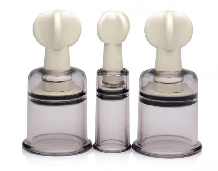 Female Sex Toys XR Brands Size Matters Clit Nipple Sucker Set