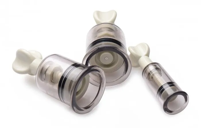 Female Sex Toys XR Brands Size Matters Clit Nipple Sucker Set