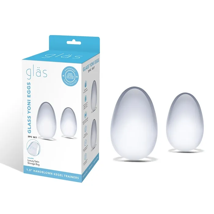 Glass Yoni Eggs 2pc Vibrant Vibes Australia Quality Sex Toys Great Prices Dildos