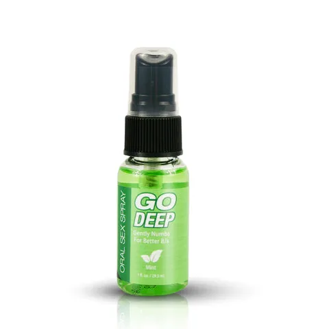 Go Deep Oral Sex Spray 12 Pieces POP Topco Female Sex Toys