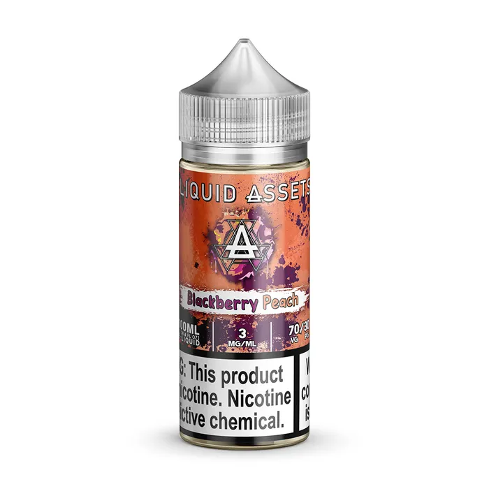 LIQUID ASSETS Female Sex Toys Liquid Assets Blackberry Peach 100ml EJuice