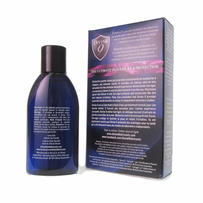 Lubricants DIVINE 9 Divine 9 Water Based Lubricant 4 Oz