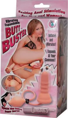 Nasstoys Male Sex Toys Expandable Vibrating Butt Buster