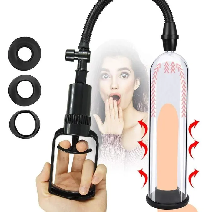 Penis Vacuum Pump Extender Trainer For Men SxLife Official Male Sex Toys