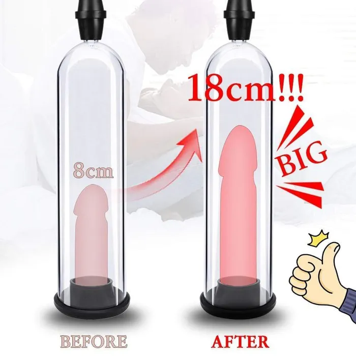Penis Vacuum Pump Extender Trainer For Men SxLife Official Male Sex Toys