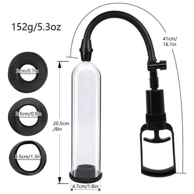 Penis Vacuum Pump Extender Trainer For Men SxLife Official Male Sex Toys