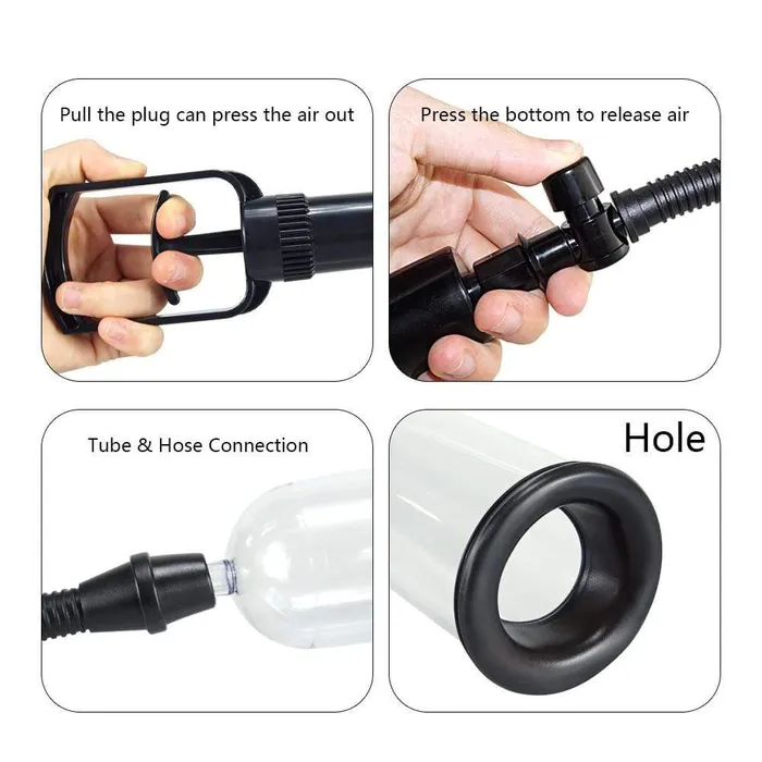 Penis Vacuum Pump Extender Trainer For Men SxLife Official Male Sex Toys