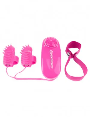Pipedream Products Vibrators Neon Magic Touch Finger Fun Pink