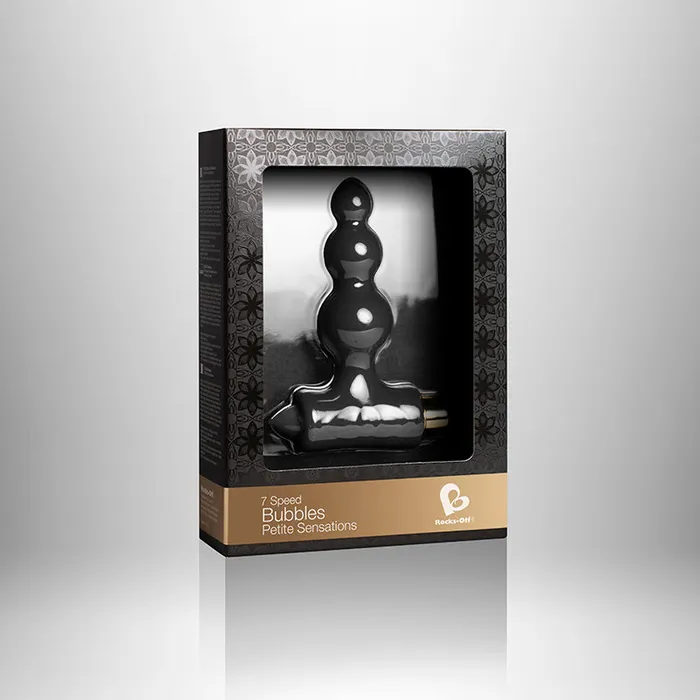 Rocks Off Petite Sensations Bubbles Black Anal