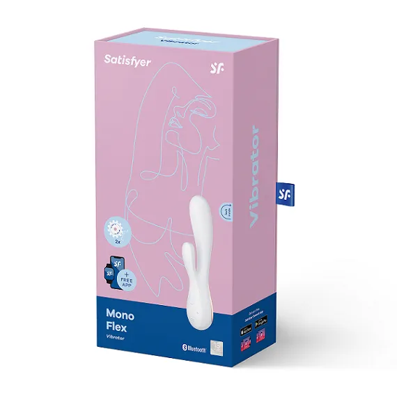 Vibrant Vibes Australia Quality Sex Toys Great Prices Vibrators Satisfyer Mono Flex White Vibrant Vibes Australia Quality Sex Toys Great Prices Vibrators Satisfyer Mono Flex White