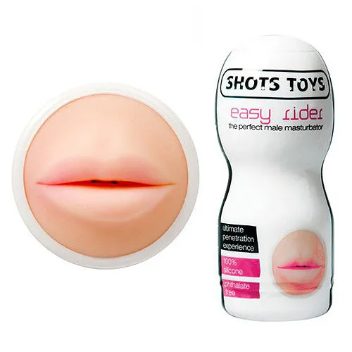 Male Sex Toys Easy Rider Mouth Masturbator Shots Toys