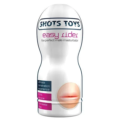 Male Sex Toys Easy Rider Mouth Masturbator Shots Toys