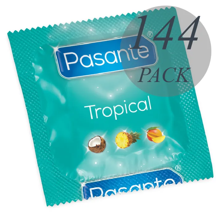 PASANTE PRESERVATIVO BORSA TROPICALE 144 UNIT PASANTE Vibrators