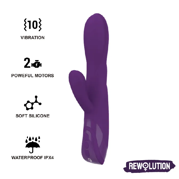 REWOLUTION REWORABBIT VIBRATORE FLESSIBILE CON CONIGLIO REWOLUTION Vibrators REWOLUTION REWORABBIT VIBRATORE FLESSIBILE CON CONIGLIO REWOLUTION Vibrators
