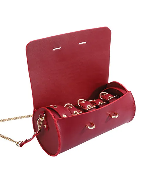Federico Luxurious Leather Restraint Kit Honey Play Box Couples
